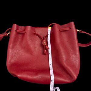 Beautiful Portland Leather Flamenco bucket bag - large